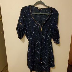 J for Justify Navy Mini Dress